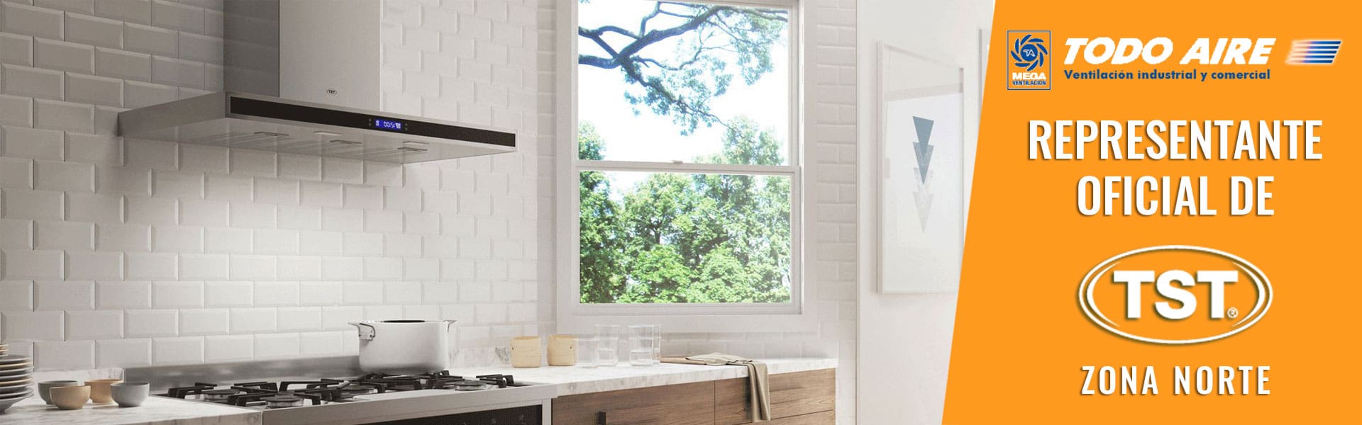 Campanas de cocina TST