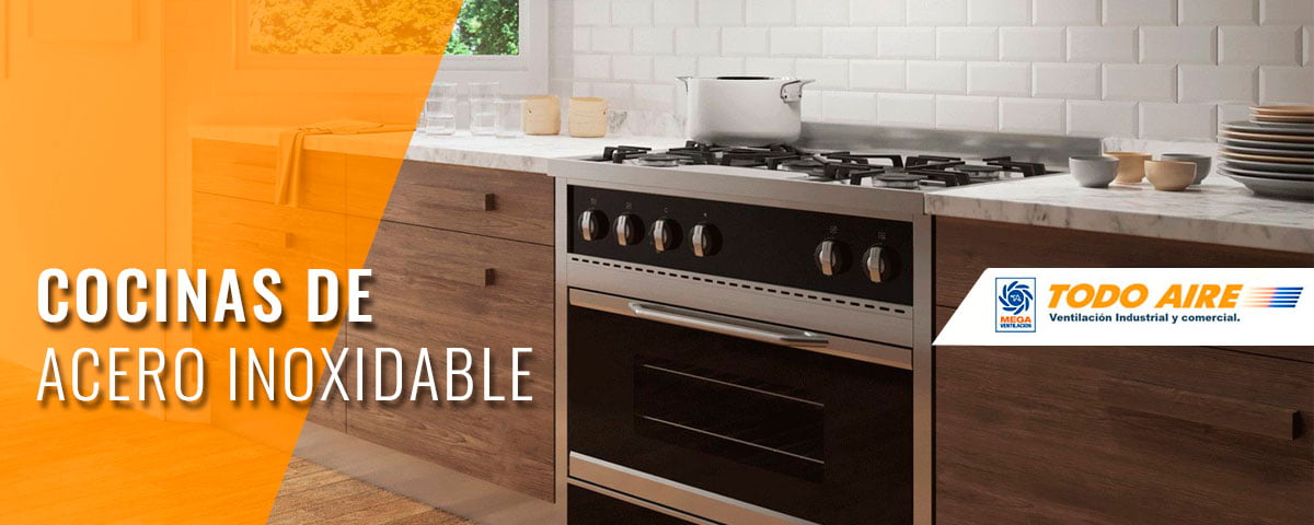 Cocina de acero inoxidable 6 hornallas - Cocina de acero inoxidable 4 hornallas