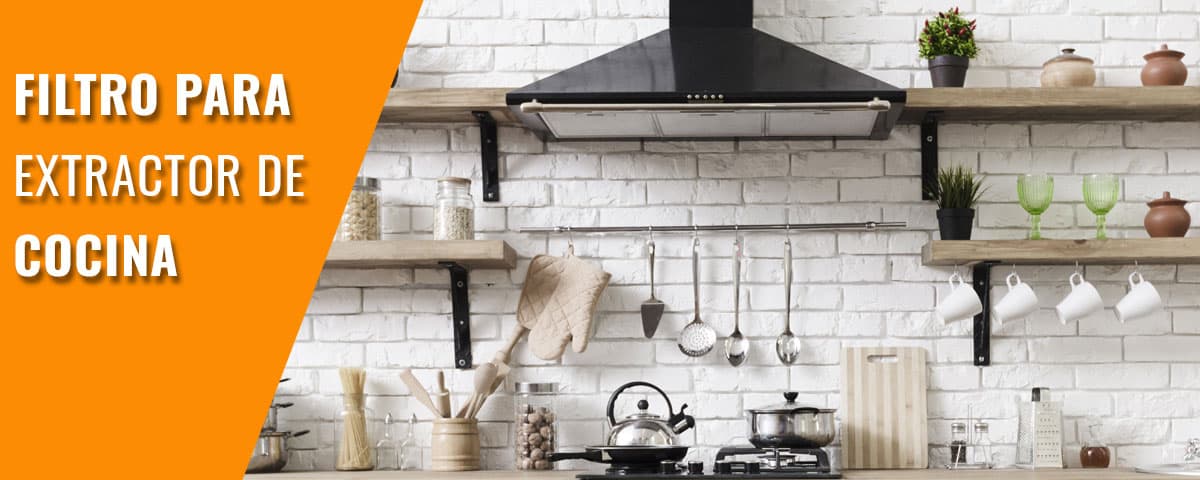 Filtro para extractor de cocina