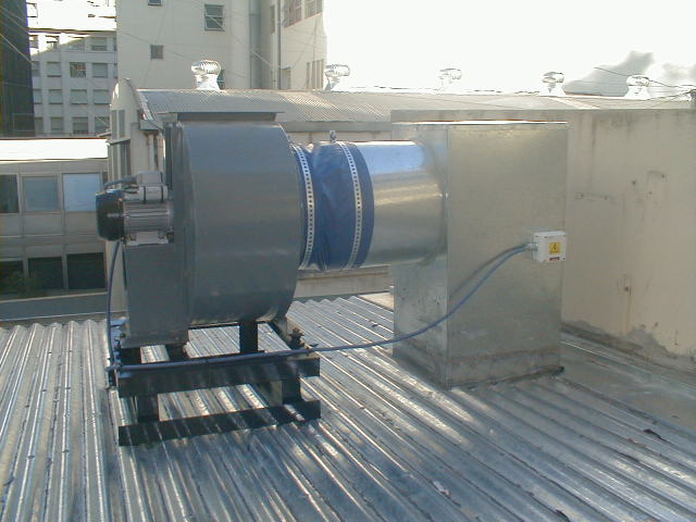 Instalaciones de ventiladores centrífugos -TODO AIRE