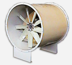 VENTILADOR DE FLUJO AXIAL Modelo AX Tubular